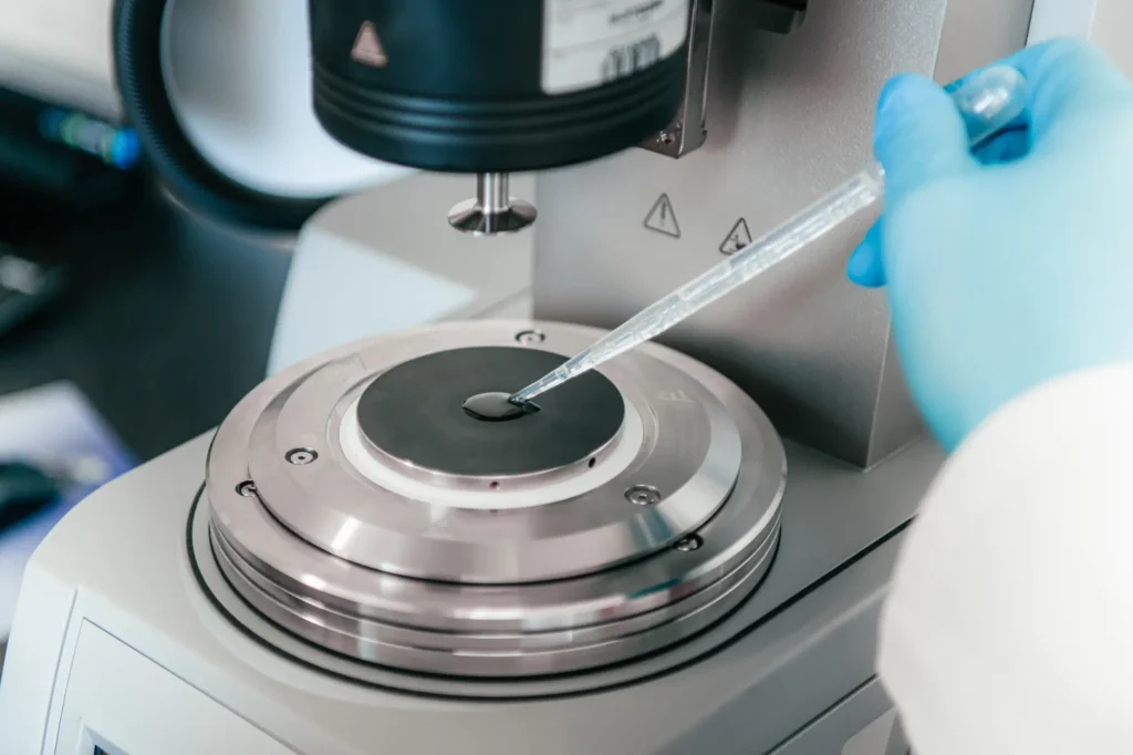 Pipette - Tropfen - analysieren